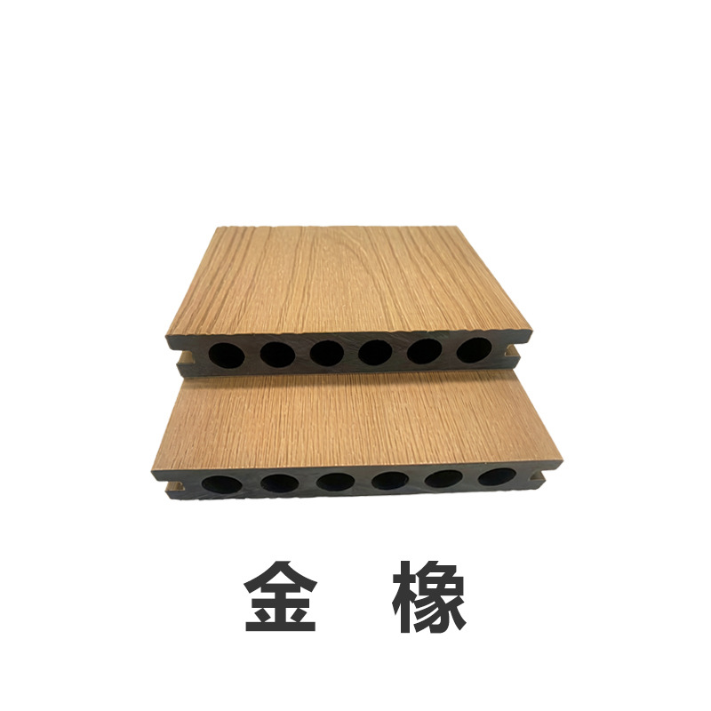 Piso de Madera Plástica Coextruida para Exterior Impermeable y Antideslizante para Patio y Terraza