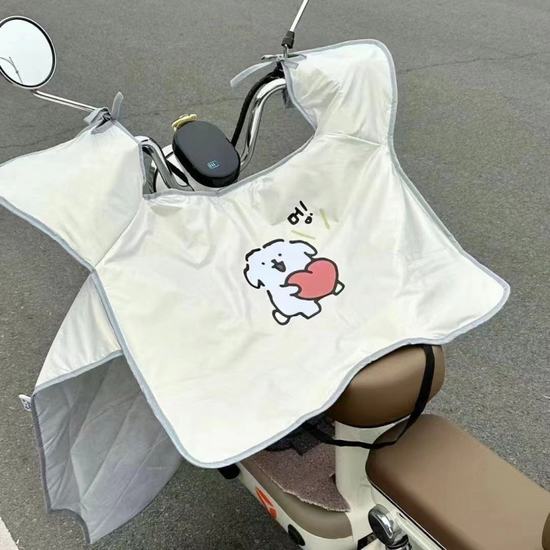 2025 ホットスタイル夏電気自動車フロントガラスカバー夏の日焼け止め防水バッテリーオートバイレインカバー断熱と通気性|undefined