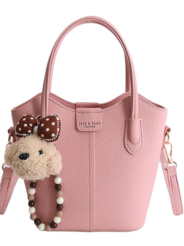 Bolso de mano de moda retro 2026 nuevo temperamento simple bolso de cubo de viaje ocio mochila de hombro