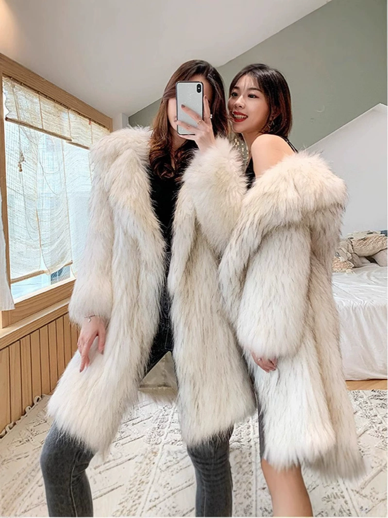 Long demi-season keep warm jacket, trench coat, plus size