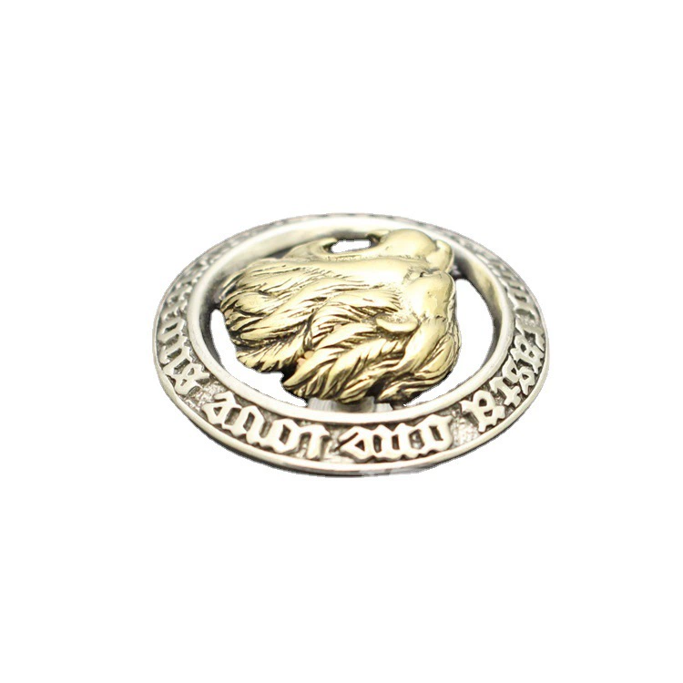 Decorations, copper brass stone inlay, coins