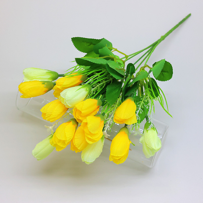 Flores falsas flores de seda para el hogar de bodas linternas flor decoración props magnolia brotes de nieve tulipan flores falsas ramo de flores