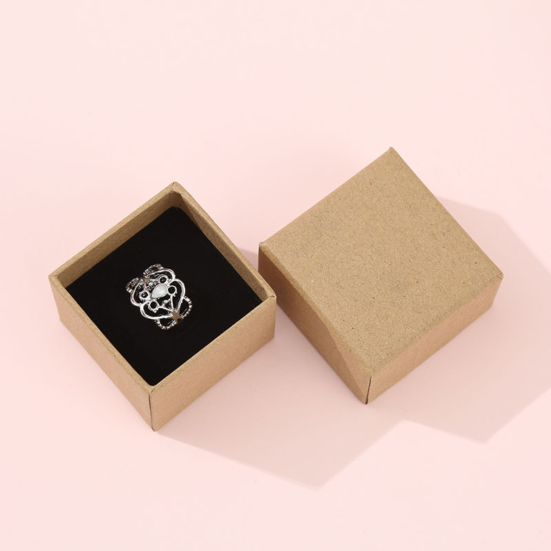 14g Weight Gift Wrapping Supplies Event & Party Supplies Jewelry Boxes Classification 1 Piece Quantity Party, Birthday, Date Occasion Cardboard Material Solid Color Pattern Simple Style Style 1 Piece Cardboard Simple Style Party Birthday Date Solid Color Jewelry Boxes 4