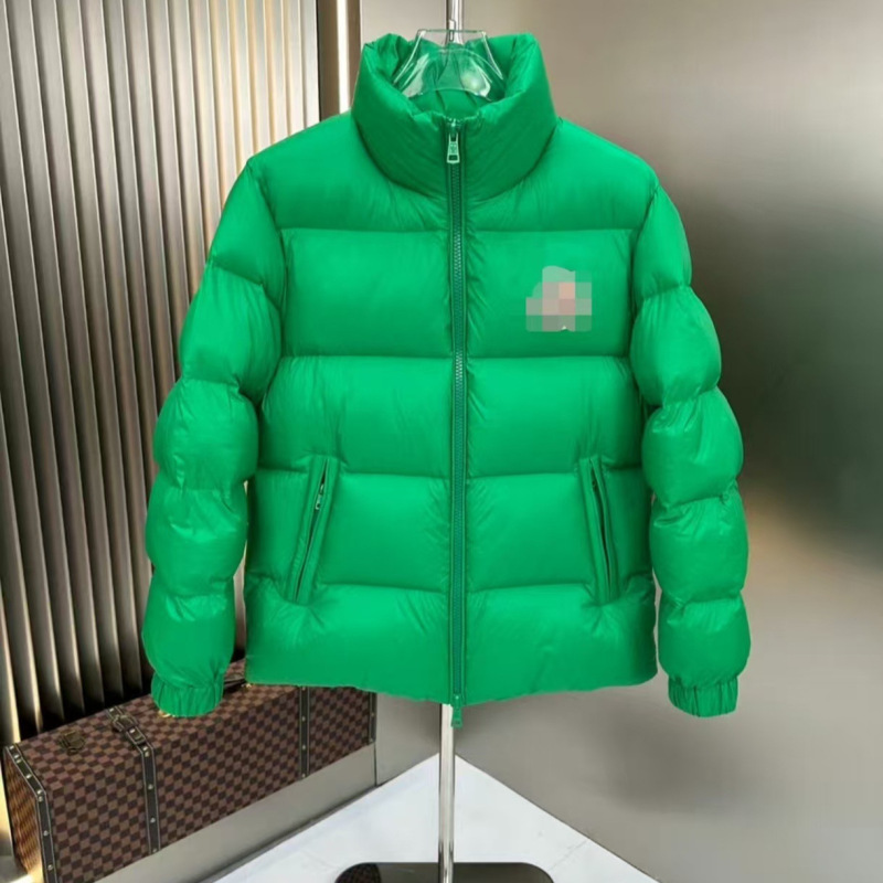 高端纯原蒙家羽绒服立领大标羽绒外套情侣款宽松时尚百搭通勤外套|undefined