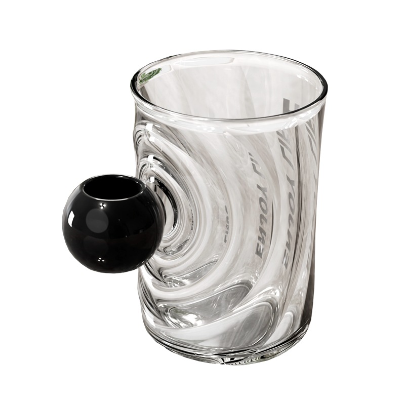 Taza de enjuague de patrón glacial, taza de cepillo de dientes transparente de lujo, taza de lavado de pareja, taza de cepillo de dientes de niños, taza de cepillo de dientes de estudiantes