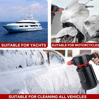 use, handheld foam sprayer for car – Portable car washer