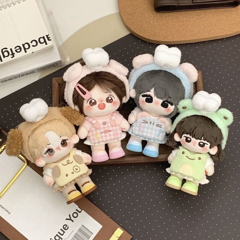 10Cm/15Cm/20Cm Cotton Doll Clothes Cute Chef Outfit Dress-Up Doll Clothing Set