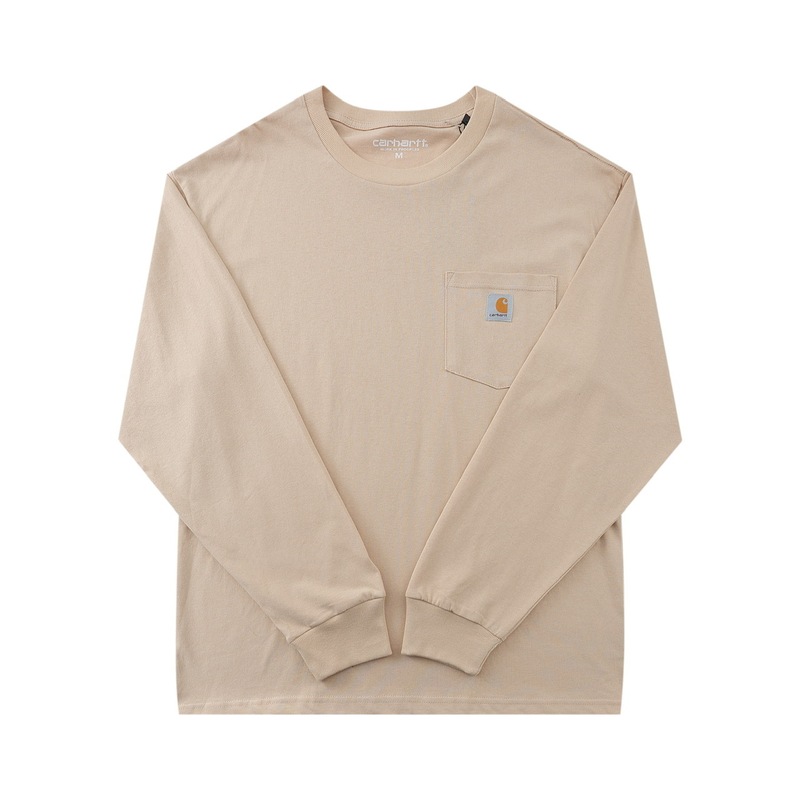 Carharttカハートk87小標純色工装ポケット半袖男女潮牌ゆるい丸首カップルtシャツ|undefined