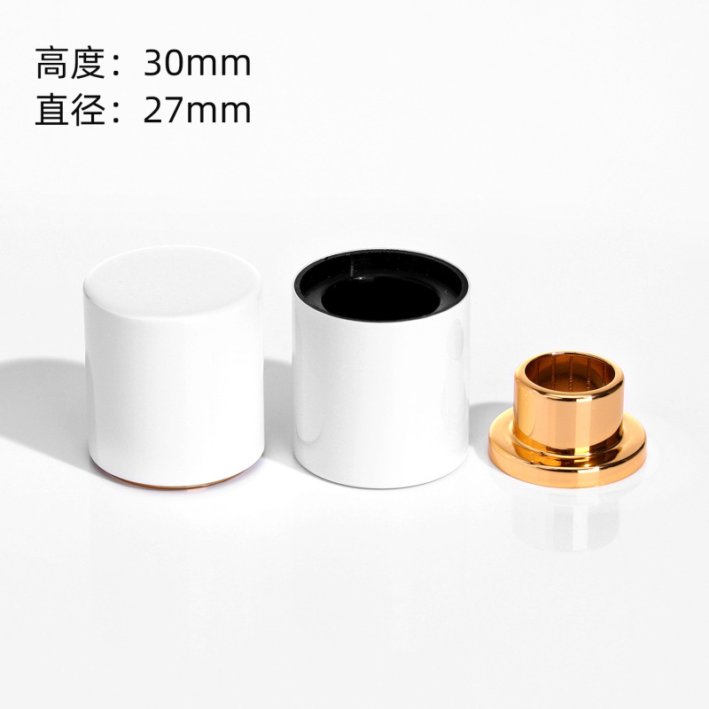 玻璃香水瓶磁吸盖批发透明香水瓶子裸瓶高级感香水空瓶化妆品盖子|undefined