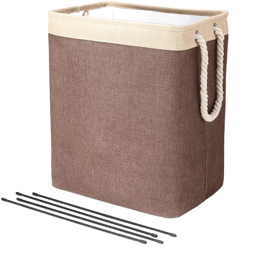 Baño canasta de lavandería canasta de almacenamiento de ropa canasta de almacenamiento de tela cubo