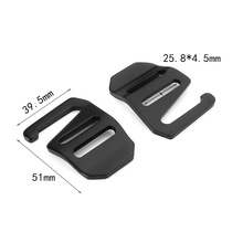 厂家批发 铝合金G字扣 9字扣 箱包手袋调节扣 狐面9字扣 25MM