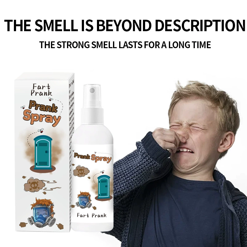 Спрей от пуканов, розыгрыш, смешной, стойкий запах, развлечение, пародия, запах, игрушка для декомпрессии, жидкий спрей, эксклюзивный трансграничный товар