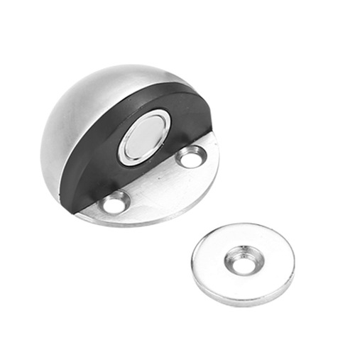 Stainless steel door top no punching turtle top floor suction door suction with magnetic door stop thickened rubber anti-collision door floor-mounted door stop