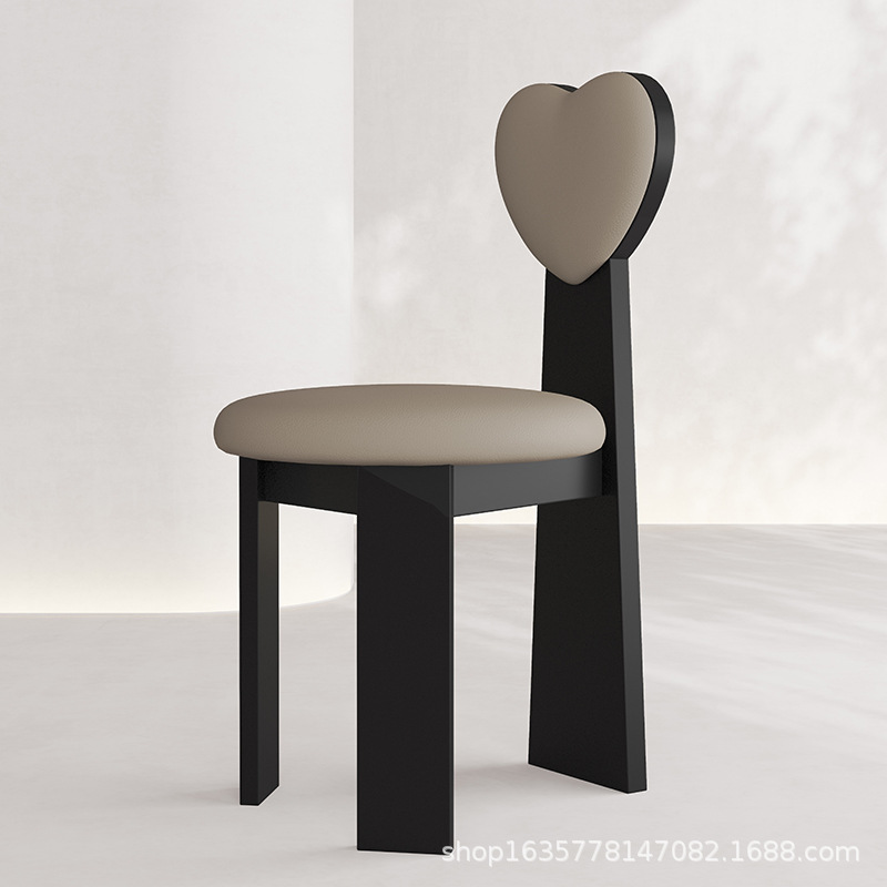 Nórdico retro silla de comedor de madera sólida hotel de restaurante casero estilo medieval silla de respaldo silla de tela de algodón fábrica de fuente