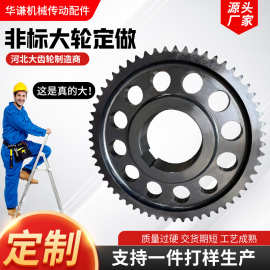 大型齿轮厂家 磨齿齿轮工业大齿轮45#钢大模数锻造铸造大齿轮