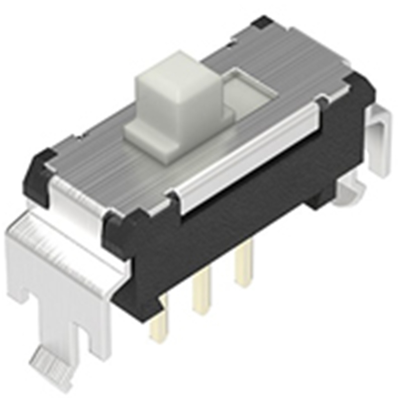 ALPS拨动开关SSSS910400 2档3脚1P2T柄长2mm