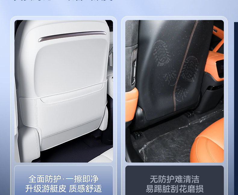 Suitable for Geely Xingyue Seat Anti-Kick Pads, Rear Seat Backrest Protection, Car Interior Modification Accessories, and Complete Set of Supplies