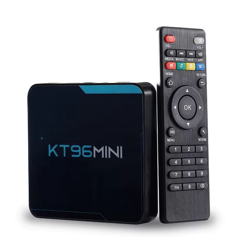 KT96MINI智能机顶盒AmlogicS905W2安卓11 8K双频WIFI网络播放器TV