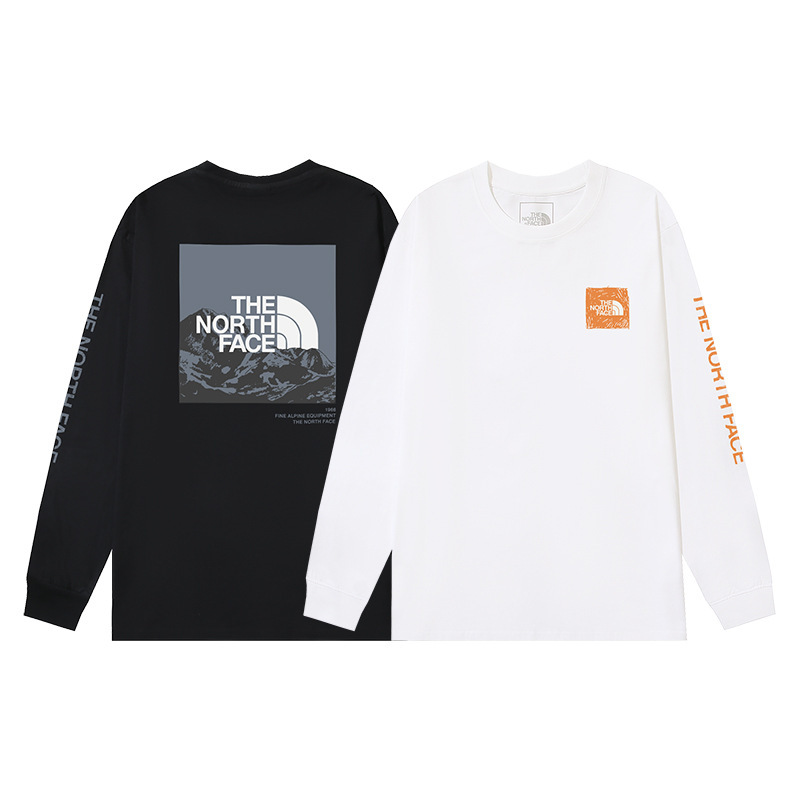 Original Cross-Border Trendy Brand the North Face Pure Cotton Round-Neck Versatile Sweatshirt Long Sleeve Original Cross-Border Trendy Brand the North Face Pure Cotton Round-Neck Versatile Sweatshirt Long Sleeve