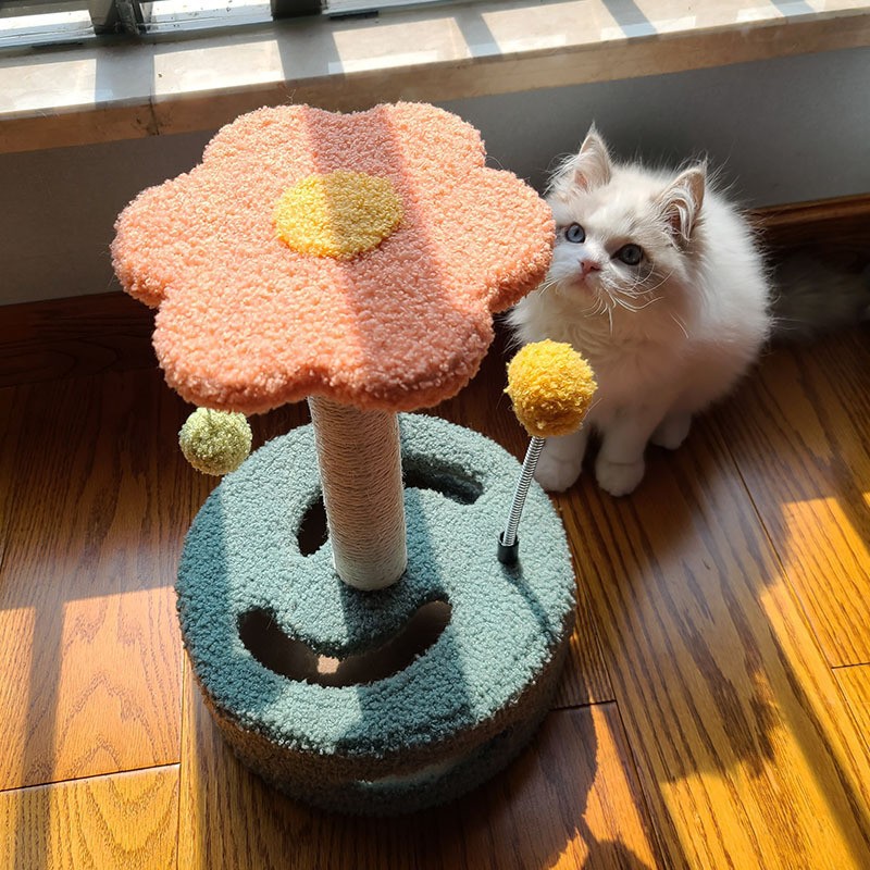 Estructura de escalada para gatos personalizada, casa para gatos pequeña, rascador para gatos, árbol para gatos, soporte integrado para gatos, poste rascador, juguete para gatitos, artículos para mascotas.