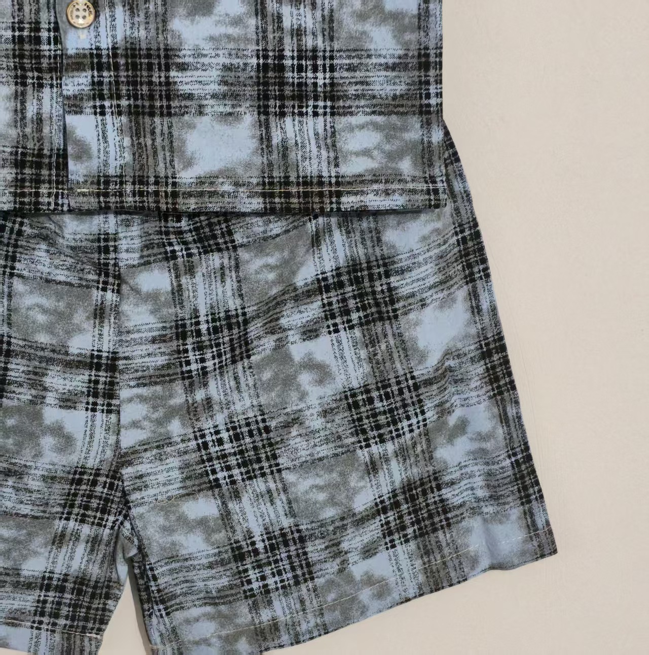Set estivo da 2 pezzi in cotone per bambini e ragazzi_voghion.com
