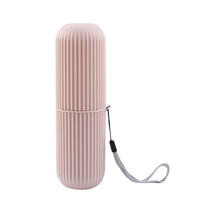 Portable Travel Toothbrush And Toothpaste Holder Cup Vertical_voghion.com