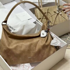 ST ランバーバッグ MushyBag 大容量 st 脇バッグ 新FW 秋冬新作 トート ショルダー レディースバッグ