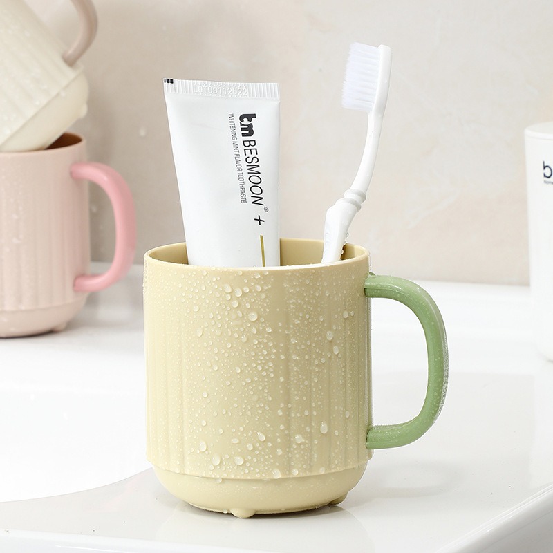 Taza de color sólido estilo crema Taza de viento ins Taza de grasa Taza de agua Taza de café Taza de desayuno Leche