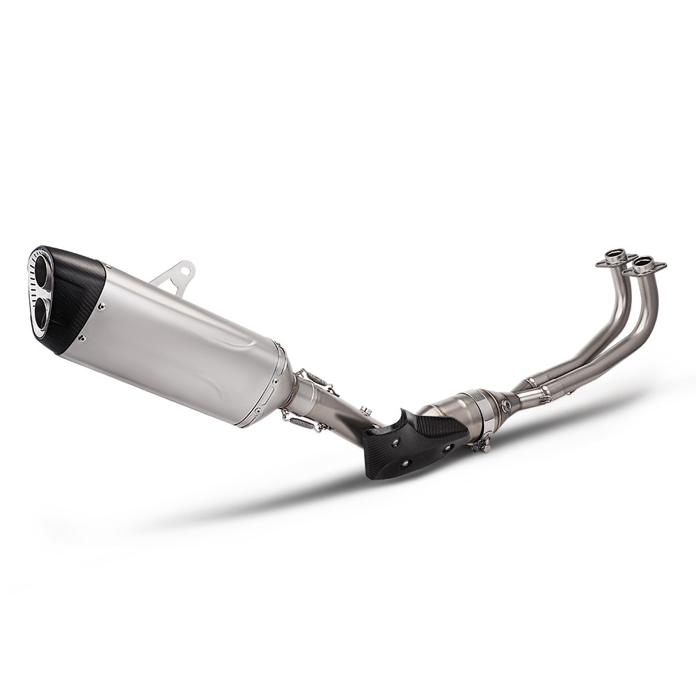 Motorcycle Scooter Tmax530 Tmax560 Full Exhaust Pipe with Dual Oxygen Ports Front Section 2017-2026