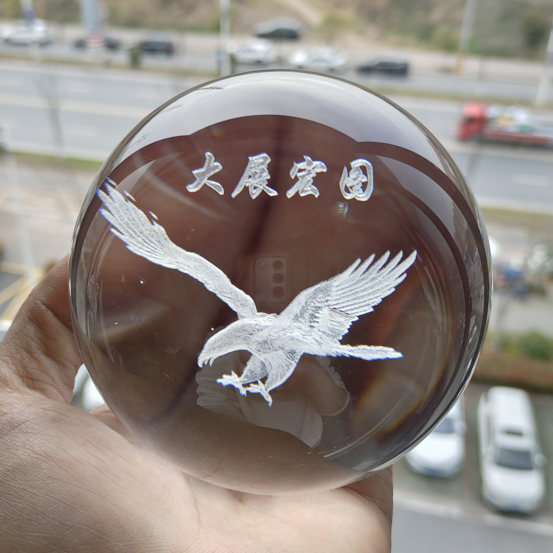 Gran espectáculo de bola de cristal