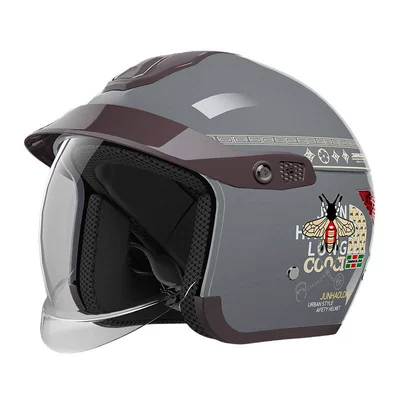 Motosiklet kaskı (dəbilqə) suitable for all seasons, sun protection