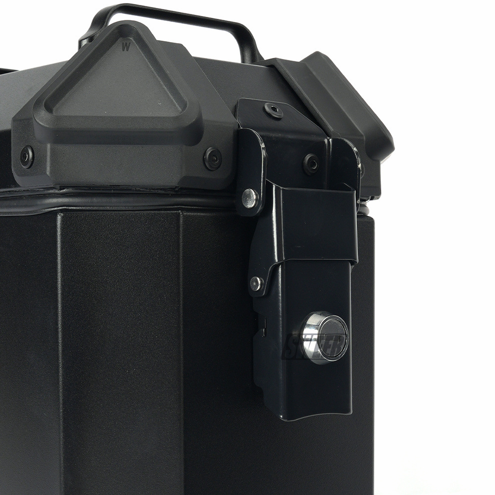 The New 18L Small-Capacity Motorcycle Aluminum Alloy Side Box Is Suitable for the Side Box and Trunk of the Niu Nine Electric Scooter