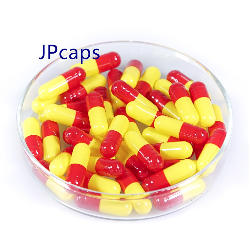 工厂直销明胶胶囊壳0号红黄胃溶胶囊药用空心胶囊批发