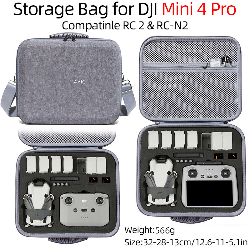 Bolsa de almacenamiento DJI Mini 4 pro bolsa de almacenamiento DJI Mini 4 pro UAV con bolsa de almacenamiento de pantalla Changfei