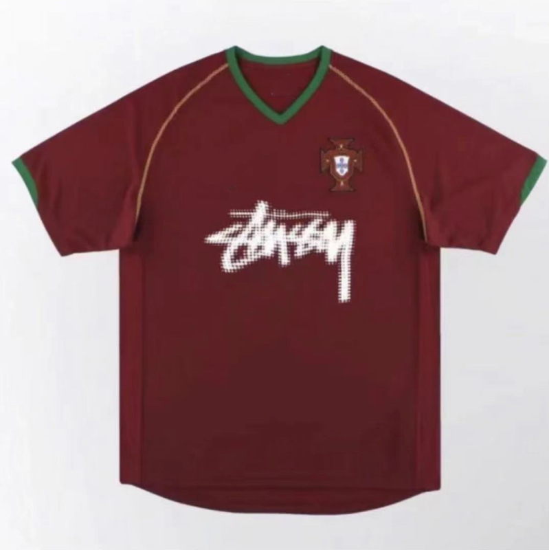 Stussy ブラジル 日本ジャージ フラメンゴ イタリア イングランド ポルトガル ドイツ サッカーユニフォーム タイ版|undefined