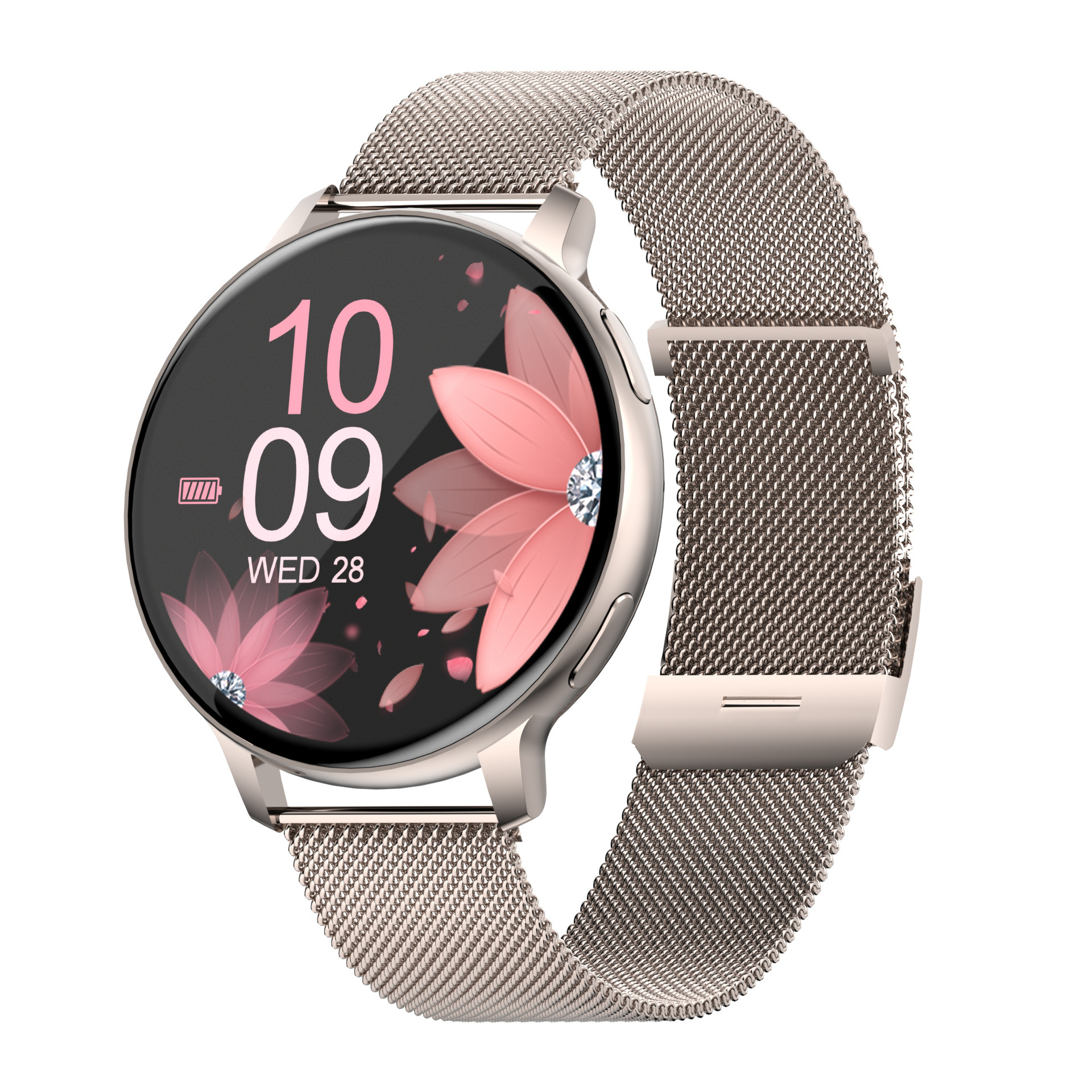 Smartwatch Fir Dammen Mat Bluetooth Uruff An Fitness Tracker_voghion.com