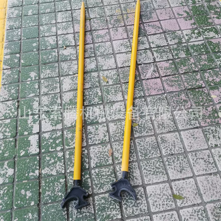 铁路翻轨器 撬棍 P60钢轨手动翻轨器铁路撬杠翻轨工具厂家