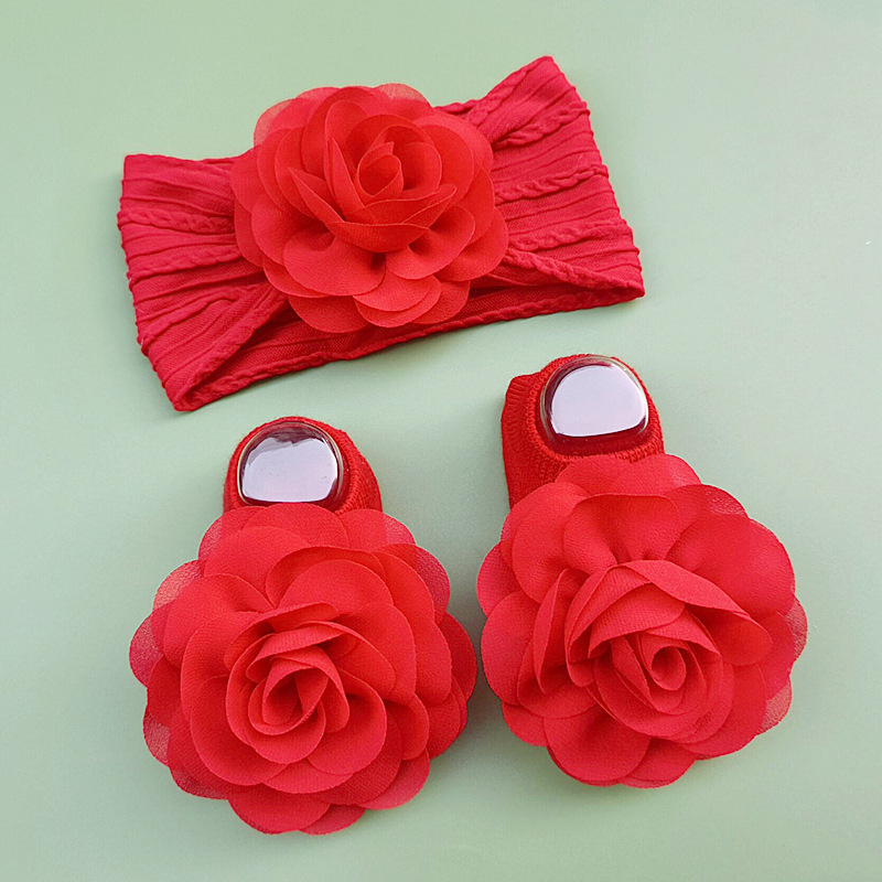 Cute Flower Nylon Cotton Hair Band display picture 6