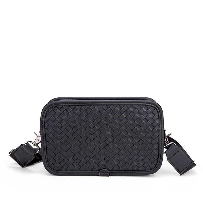 Black, woven