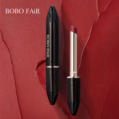 跨境BOBO鏡透筆尖柔潤啞光口紅官網不易掉色粘杯歐美唇膏熱賣