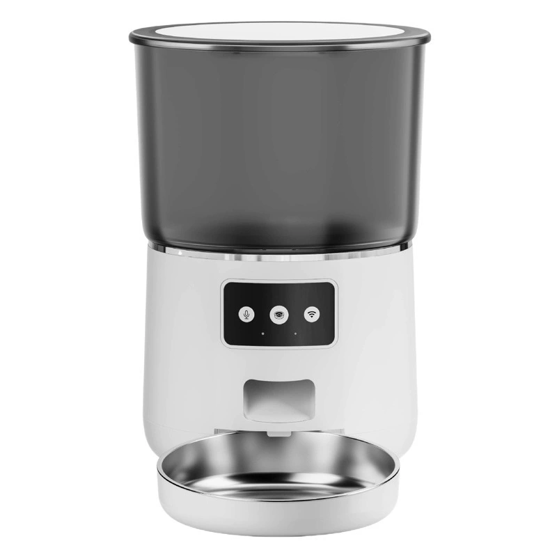 Автоматическая кормушка для домашних животных, видеопринадлежности для кошек и собак, питание для кормления, граффити, приложение, голос, WIFI, умный кот