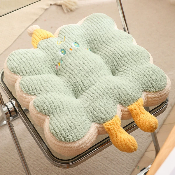 Green dopamine cookie cushion