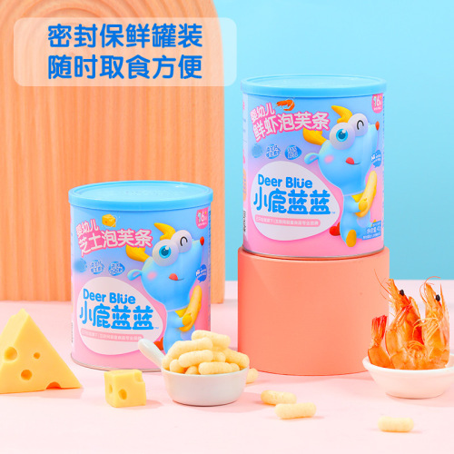 Blue Deer Blue Blue Infant and Toddler Cream Puffs 6 Months+ Baby Snack Finger Puffs with Weaning Food Recipe