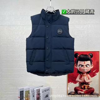 2026大鹅立领Down Jacket马甲男女加厚防风无袖外套情侣款外套