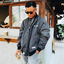 MDNS x EIGHBORHOOD联名余文乐同款日产做旧甲板服夹克外套潮