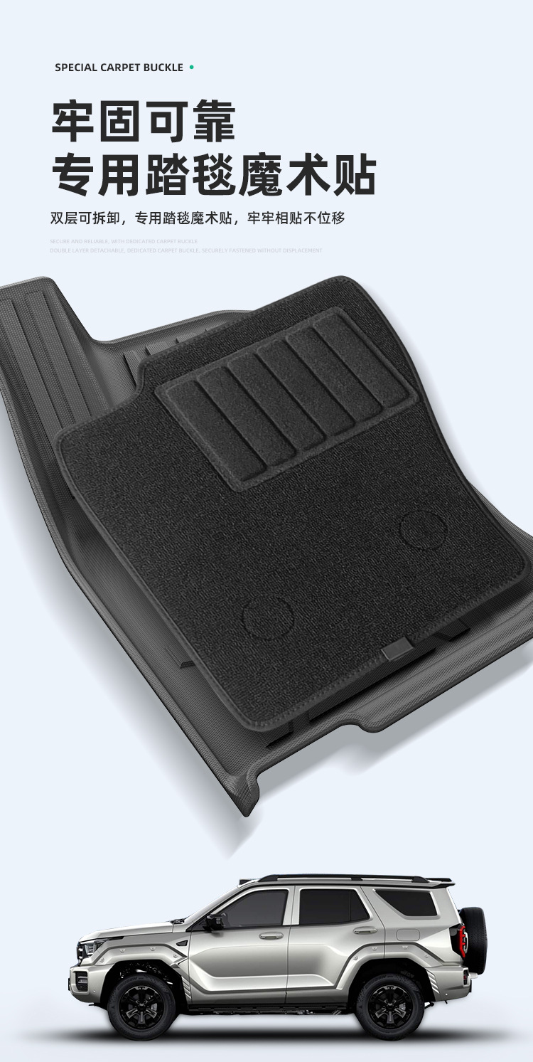 Car Floor Mats TPE for Tank 400 23-26