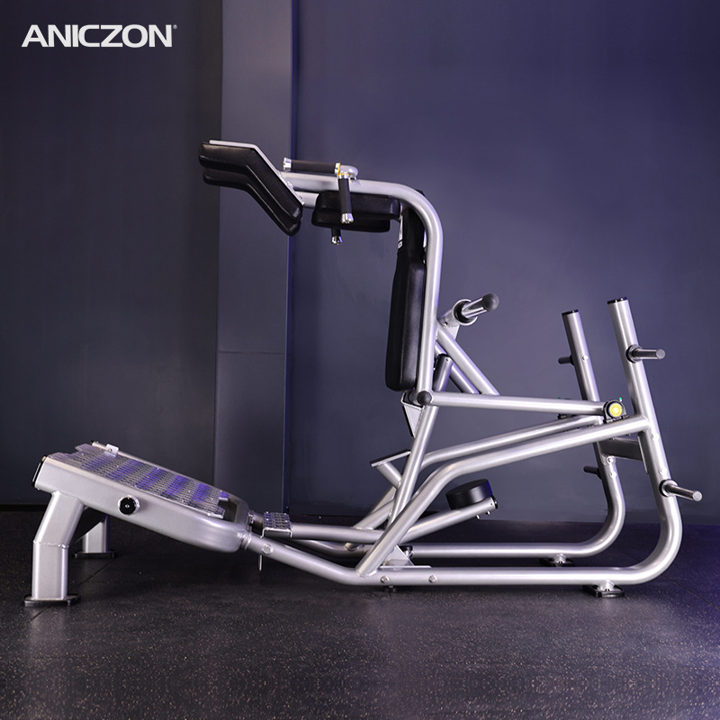 gimnasio comercial Hack máquina de sentadilla V-shaped cadera pierna pedal entrenador de piernas de sentadilla máquina de sentadilla equipo de sentadilla