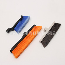 定制不同颜色硬毛扫把刷家庭日用品地面清洁刷头厂家植毛加工