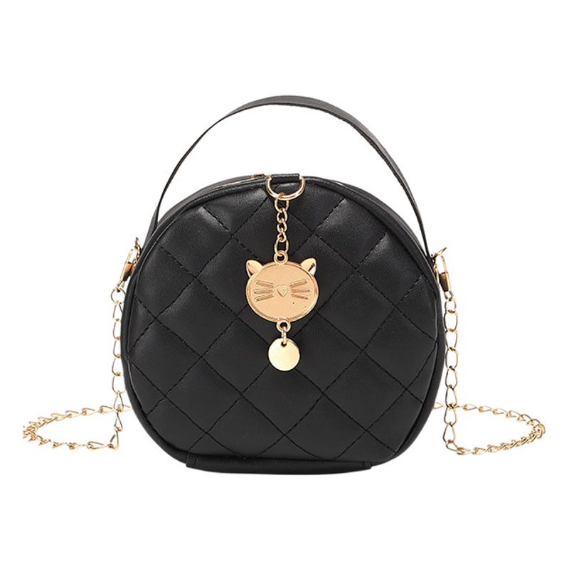 Bolso de diamante bolso de mujer 2023 nuevo bolso de cadena casual mini Bolso pequeño bolso al por mayor bolso de mujer pequeño bolso redondo