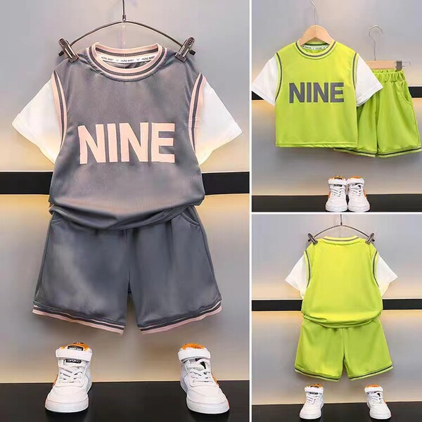 Quick dry basketball uniform for boys